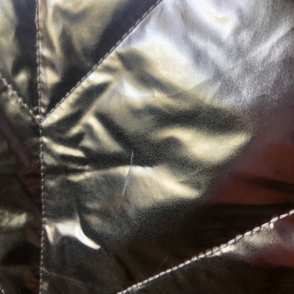 Victoria Secret Tote Bag Rose Gold Quilted Style - Picture 7 of 7